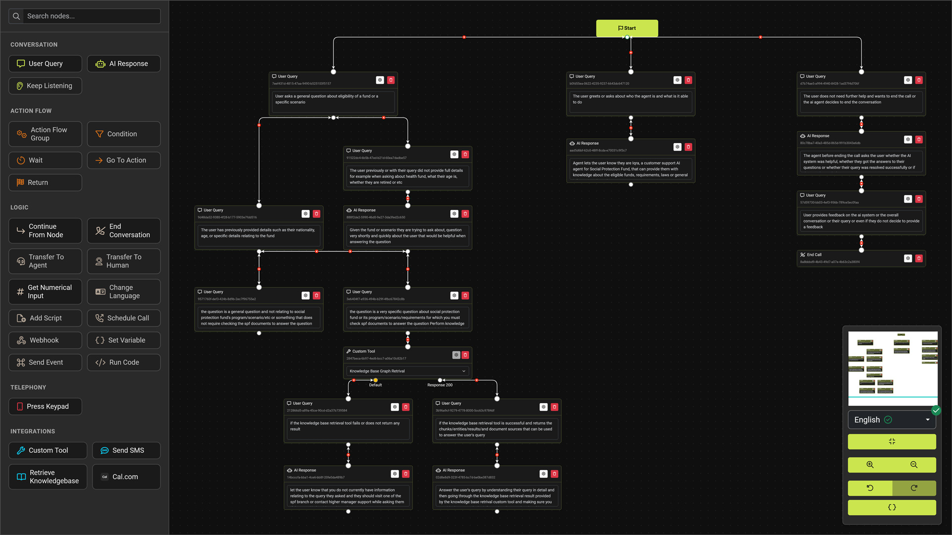Script Builder Interface